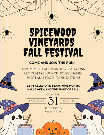 Spicewood Vineyards Fall Festival