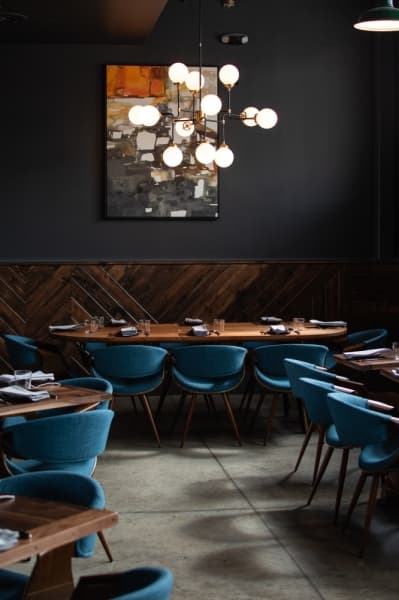 Upscale restaurant and sports bar Provision is now open in North Austin. The restaurant features midcentury modern decor. (Courtesy Resplendent Hospitality)