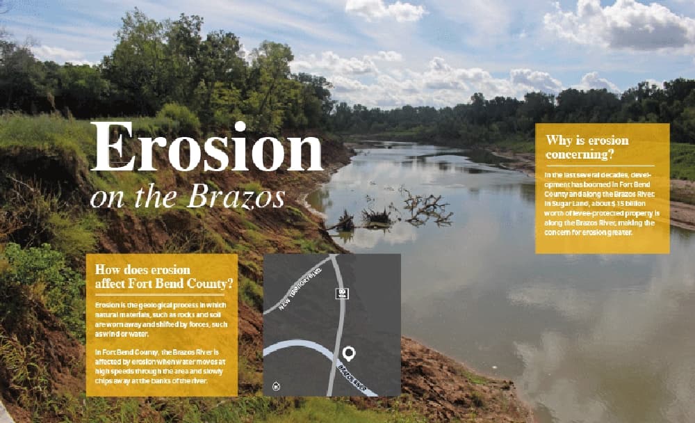More frequent flooding magnifies Brazos River erosion concerns