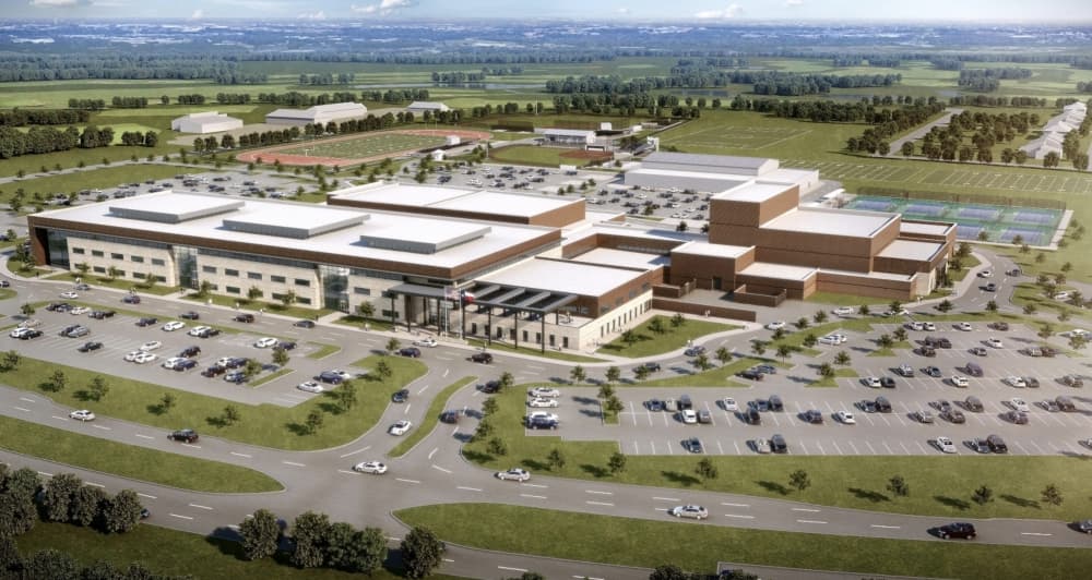 Frisco ISD High School No. 12 concept design