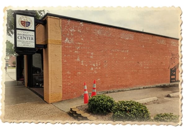 A mural will be added to the west exterior wall of the city’s Information Center.