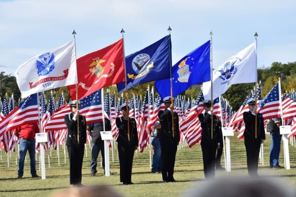 Field of Honor is a nine-day event. (Courtesy Field of Honor)