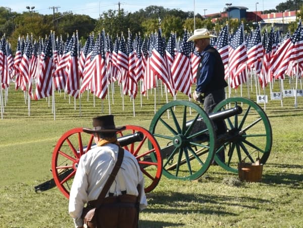 Field of Honor is a nine-day event that recognizes veterans and first responders. (Courtesy Field of Honor)