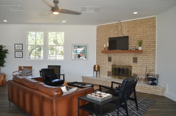 Guests are welcomed to a Hill Country retreat from city life at Open Air Resorts