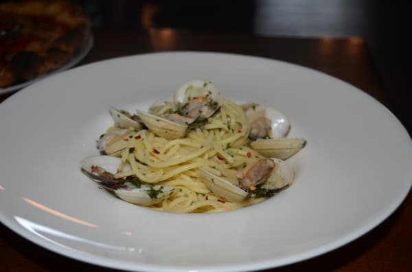 The vongole is priced at $15 and served with spaghetti or linguini and includes clams, white wine and oregano. 