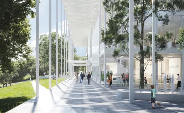 Houston Endowment selects design, architects for new building near Buffalo Bayou