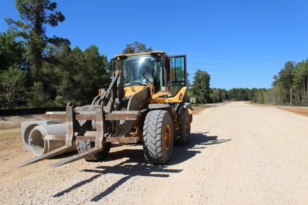 Construction began in April after the U.S. Army Corps of Engineers and Montgomery County Precinct 2 settled wetland mitigation and permitting issues. (Kara McIntyre/Community Impact Newspaper)