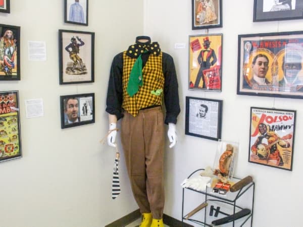 Board member Elvin Holt said it is important for the museum to educate visitors on topics such as minstrel shows. (Evelin Garcia/Community Impact Newspaper)