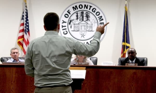 Montgomery City Council rejects development variances over water debate