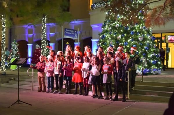 Chorals from local schools will perform at the Colleyville tree lighting event. (courtesy city of Colleyville)