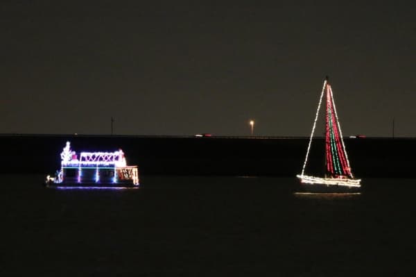 The Twinkle Lights Boat Parade will put a unique spin on traditional parades with decorated boats. (courtesy Grapevine Convention and Visitors Bureau)
