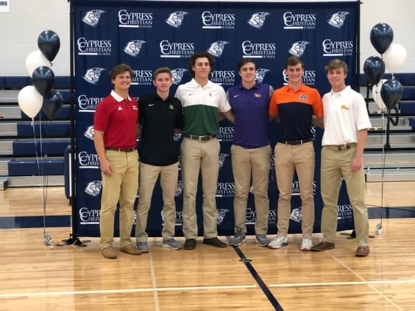 Cypress Christian School holds first National Signing Day event