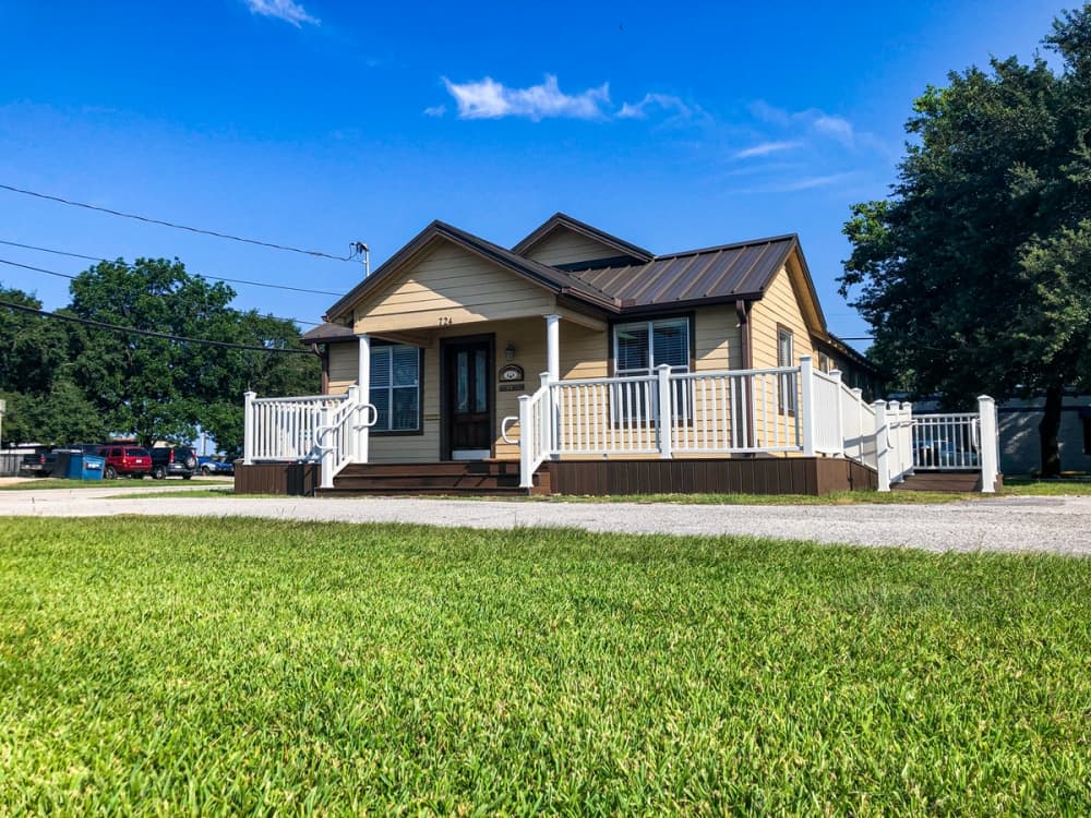 Ashley Moore, owner of Moore House Interiors, will open a new studio space and home goods store at 724 W. Main St., Tomball. The building was built in 1942. (Courtesy Moore House Interiors)