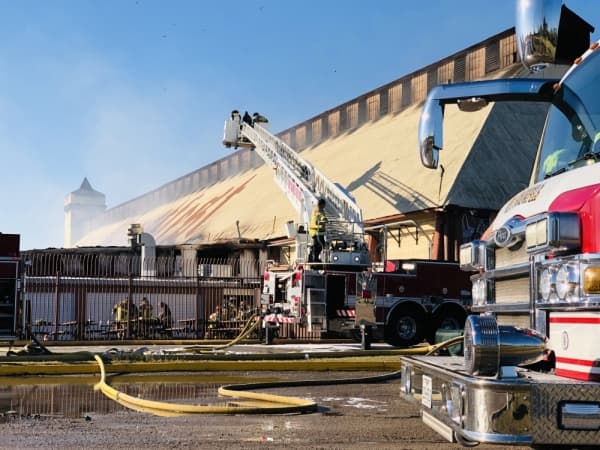 Multiple fires threaten historic Wurstfest grounds in New Braunfels