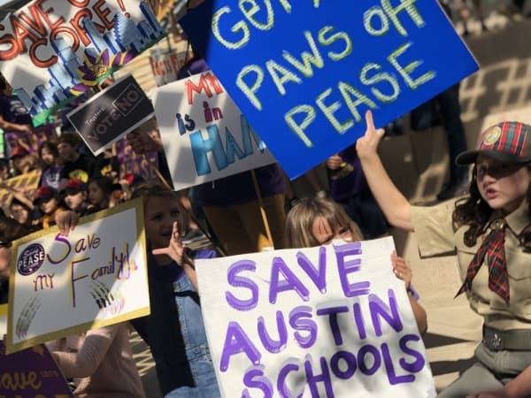 Local community, political leaders urge Austin ISD board of trustees to slow down school closure process, delay vote