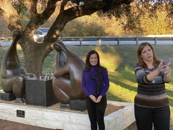 Sculpture valued at $150,000 unveiled in Lakeway