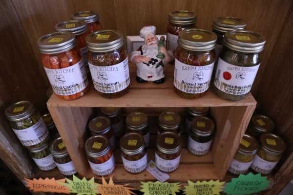 These Happy Kitchen goods will soon be moved to the made-in-Texas Cottonwood General Store.