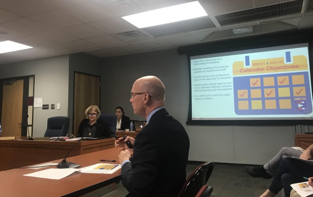 Community, staff input emphasized when drafting Eanes ISD 2020-21 academic calendar
