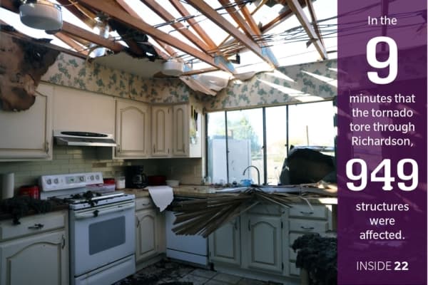 Months of recovery ahead for Richardson following last month’s EF3 tornado