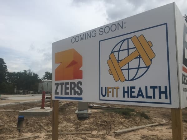 Construction underway on new location for Universal Fitness and Health on Grant Road