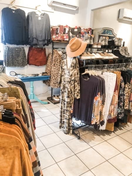 The boutique sells items from other women-owned businesses and fair-trade organizations. (Courtesy Chez Chic Boutique)