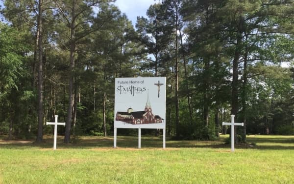 St. Matthias Catholic Church to hold groundbreaking for new church building