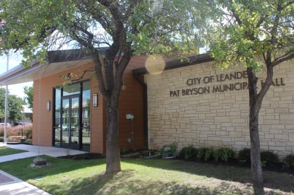 Leander City Council conducts meetings at Pat Bryson Municipal Hall.
Marisa Charpentier/Community Impact Newspaper