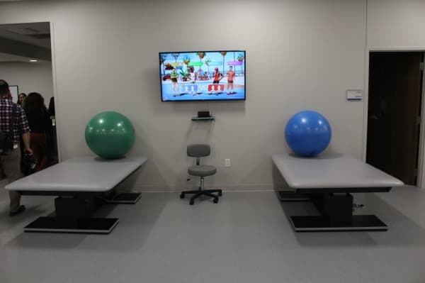 The medical center includes a physical therapy area. (Elizabeth Ucles/Community Impact Newspaper)