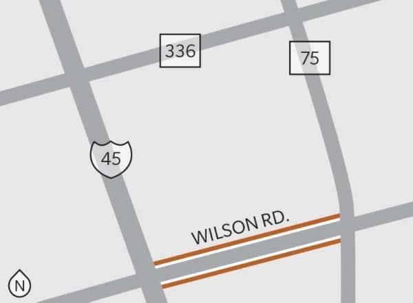 Project to widen Wilson Road now complete