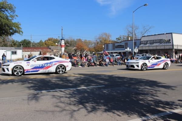 Local schools, businesses and community members participated in the 54th annual parade. (Anna Lotz/Community Impact Newspaper)