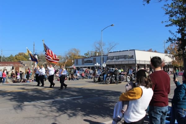 Local schools, businesses and community members participated in the 54th annual parade. (Anna Lotz/Community Impact Newspaper)