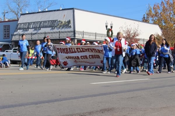 Local schools, businesses and community members participated in the 54th annual parade. (Anna Lotz/Community Impact Newspaper)