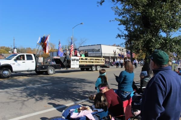 Local schools, businesses and community members participated in the 54th annual parade. (Anna Lotz/Community Impact Newspaper)