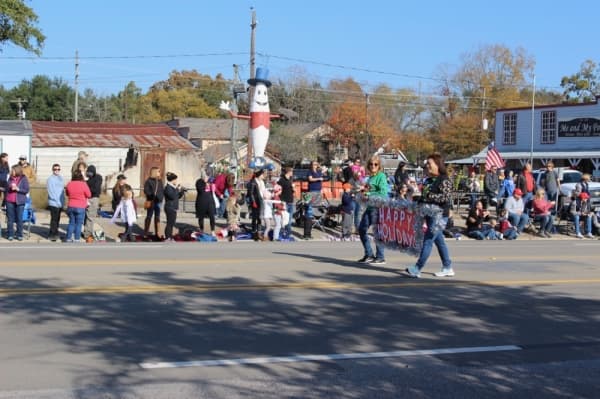 Local schools, businesses and community members participated in the 54th annual parade. (Anna Lotz/Community Impact Newspaper)