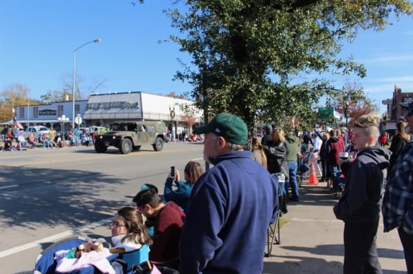 Local schools, businesses and community members participated in the 54th annual parade. (Anna Lotz/Community Impact Newspaper)
