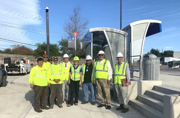 The Norwood Transit Center is located at the Walmart in Northeast Austin. (Courtesy Capital Metro)