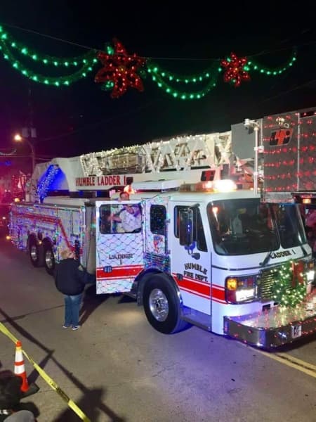 The city of Humble hosts its 28th Annual Christmas Parade of Lights on Dec. 3. (Courtesy Gwen Key Willis)