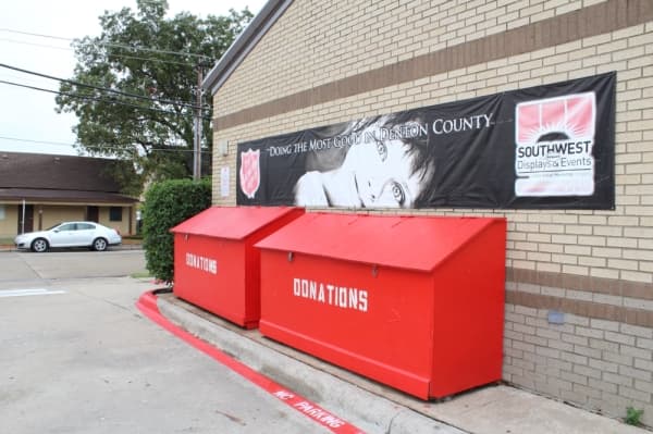 The Salvation Army relies heavily on donations from the community to help provide clients with food, clothing and other necessities. (Photo by Anna Herod/Community Impact Newspaper)