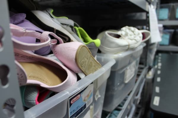Struggling community members can get clothing assistance at The Salvation Army of Lewisville. (Photo by Anna Herod/Community Impact Newspaper)
