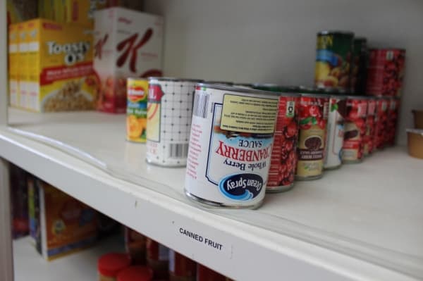 Those in need can get assistance to stock their pantry from The Salvation Army of Lewisville. (Photo by Anna Herod/Community Impact Newspaper)