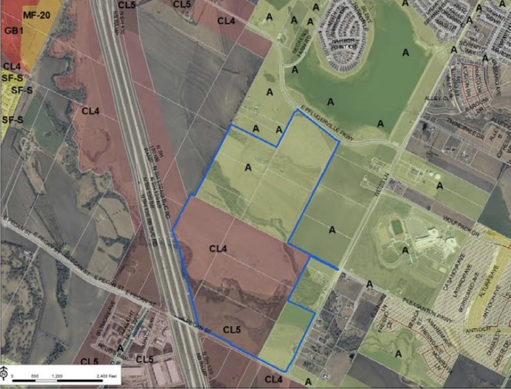 City of Pflugerville to consider 400-acre mixed-use development south of Lake Pflugerville
