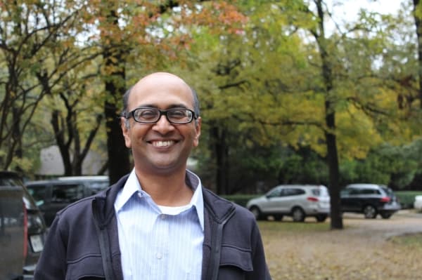 Sam Banerjee founded Aunt Mae's Home Care in 2006. (Emily Davis/Community Impact Newspaper)