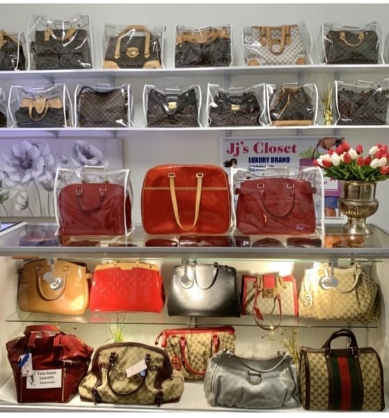 Jj's Closet now offering preowned luxury handbags in Old Town Spring