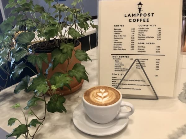Lamppost Coffee promoting a comfortable, welcoming new space on the Georgetown Square