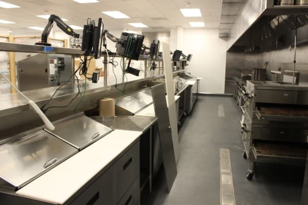 Cinepolis has a fully staffed kitchen where meals are made from scratch. Photo by Andrew Christman/Community Impact Newspaper