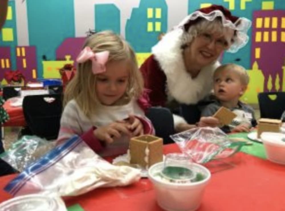 Dec. 13: Mrs. Claus gingerbread workshop. Courtesy The Woodlands Children's Museum.