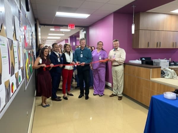 Kyle's Ascension Seton Hays hospital cuts ribbon on new maternity unit