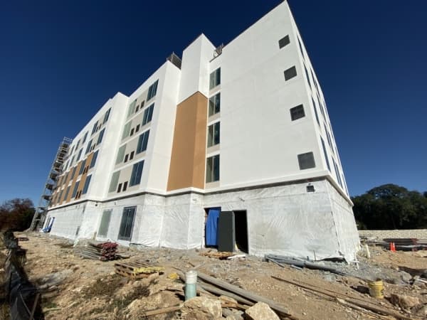 Hyatt in Four Points area slightly delayed, expected to begin booking rooms by May