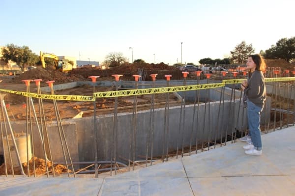 The new Carroll ISD music center will be used strictly for musical performances. (Miranda Jaimes/Community Impact Newspaper)