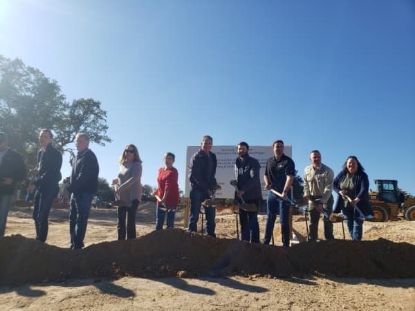 River Ranch County Park celebrates the groundbreaking of its $1.9 million interpretive center Dec. 10. (Ali Linan/Community Impact Newspaper)